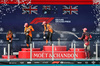 GP MIAMI, The podium (L to R): Louise McEwen (GBR) McLaren Chief Marketing Officer; Lando Norris (GBR) McLaren, second; Oscar Piastri (AUS) McLaren, vincitore; George Russell (GBR) Mercedes AMG F1, third.

04.05.2025. Formula 1 World Championship, Rd 6, Miami Grand Prix, Miami, Florida, USA, Gara Day.

- www.xpbimages.com, EMail: requests@xpbimages.com © Copyright: Moy / XPB Images
