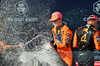 GP MIAMI, Gara winner Oscar Piastri (AUS) McLaren e second placed team mate Lando Norris (GBR) McLaren celebrate on the podium with Louise McEwen (GBR) McLaren Chief Marketing Officer.

04.05.2025. Formula 1 World Championship, Rd 6, Miami Grand Prix, Miami, Florida, USA, Gara Day.

- www.xpbimages.com, EMail: requests@xpbimages.com © Copyright: Price / XPB Images