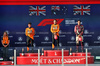 GP MIAMI, The podium (L to R): Louise McEwen (GBR) McLaren Chief Marketing Officer; Lando Norris (GBR) McLaren, second; Oscar Piastri (AUS) McLaren, vincitore; George Russell (GBR) Mercedes AMG F1, third.

04.05.2025. Formula 1 World Championship, Rd 6, Miami Grand Prix, Miami, Florida, USA, Gara Day.

- www.xpbimages.com, EMail: requests@xpbimages.com © Copyright: Bearne / XPB Images