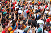 GP MIAMI, Circuit Atmosfera - fans in the grandstand.

04.05.2025. Formula 1 World Championship, Rd 6, Miami Grand Prix, Miami, Florida, USA, Gara Day.

- www.xpbimages.com, EMail: requests@xpbimages.com © Copyright: Moy / XPB Images
