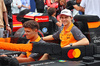 GP MIAMI, Lando Norris (GBR) McLaren e Oscar Piastri (AUS) McLaren on the drivers' parade with Lego cars.

04.05.2025. Formula 1 World Championship, Rd 6, Miami Grand Prix, Miami, Florida, USA, Gara Day.

- www.xpbimages.com, EMail: requests@xpbimages.com © Copyright: XPB Images