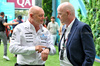 GP MIAMI, (L to R): Peter Kenyon, Atlassian Williams Racing Commercial Advisor with Gianni Infantino (SUI) FIFA President.

04.05.2025. Formula 1 World Championship, Rd 6, Miami Grand Prix, Miami, Florida, USA, Gara Day.

- www.xpbimages.com, EMail: requests@xpbimages.com © Copyright: Moy / XPB Images