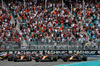 GP MIAMI, Lando Norris (GBR) McLaren MCL39 e Max Verstappen (NLD) Red Bull Racing RB21 battle for the lead at the partenza of the race.

04.05.2025. Formula 1 World Championship, Rd 6, Miami Grand Prix, Miami, Florida, USA, Gara Day.

- www.xpbimages.com, EMail: requests@xpbimages.com © Copyright: Batchelor / XPB Images