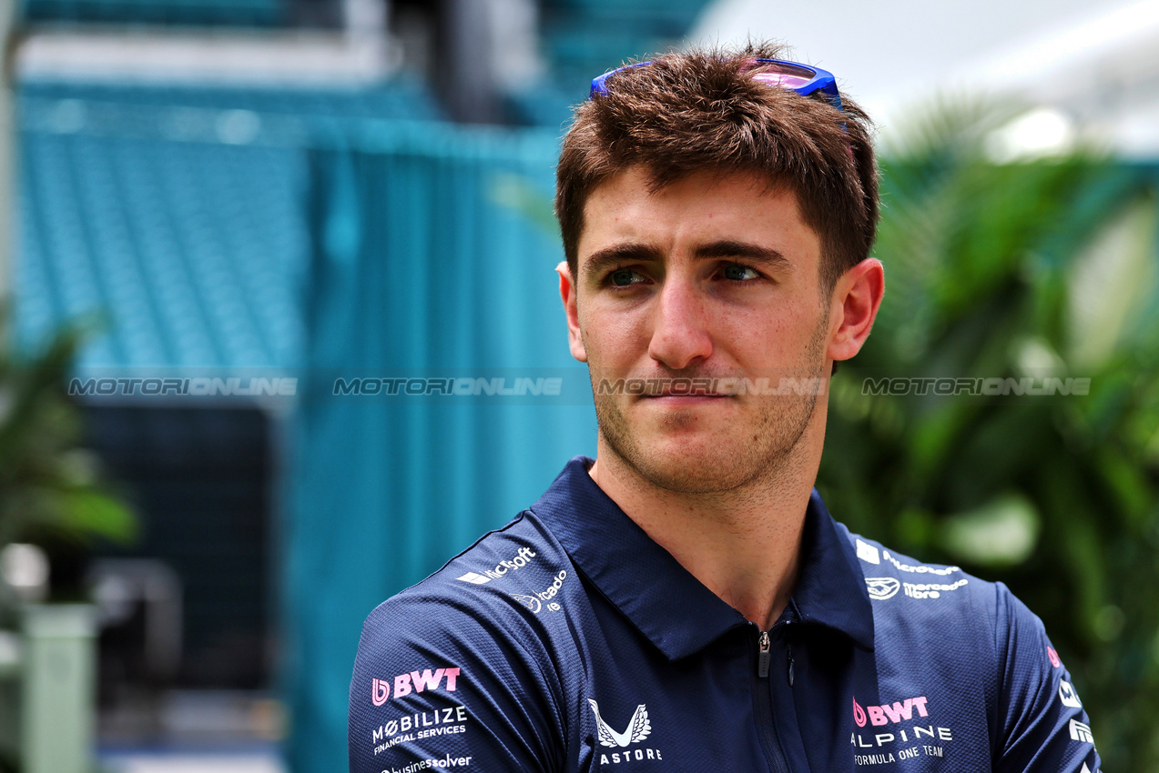 GP MIAMI, Jack Doohan (AUS) Alpine F1 Team.

01.05.2025. Formula 1 World Championship, Rd 6, Miami Grand Prix, Miami, Florida, USA, Preparation Day.

- www.xpbimages.com, EMail: requests@xpbimages.com © Copyright: Moy / XPB Images