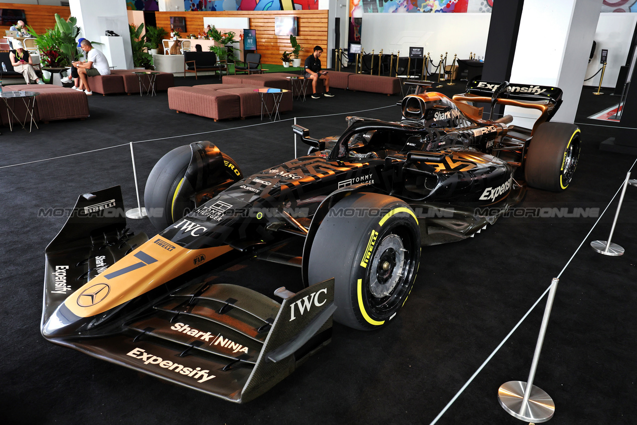 GP MIAMI, Circuit Atmosfera - F1 The Movie showcar.

01.05.2025. Formula 1 World Championship, Rd 6, Miami Grand Prix, Miami, Florida, USA, Preparation Day.

- www.xpbimages.com, EMail: requests@xpbimages.com © Copyright: Moy / XPB Images