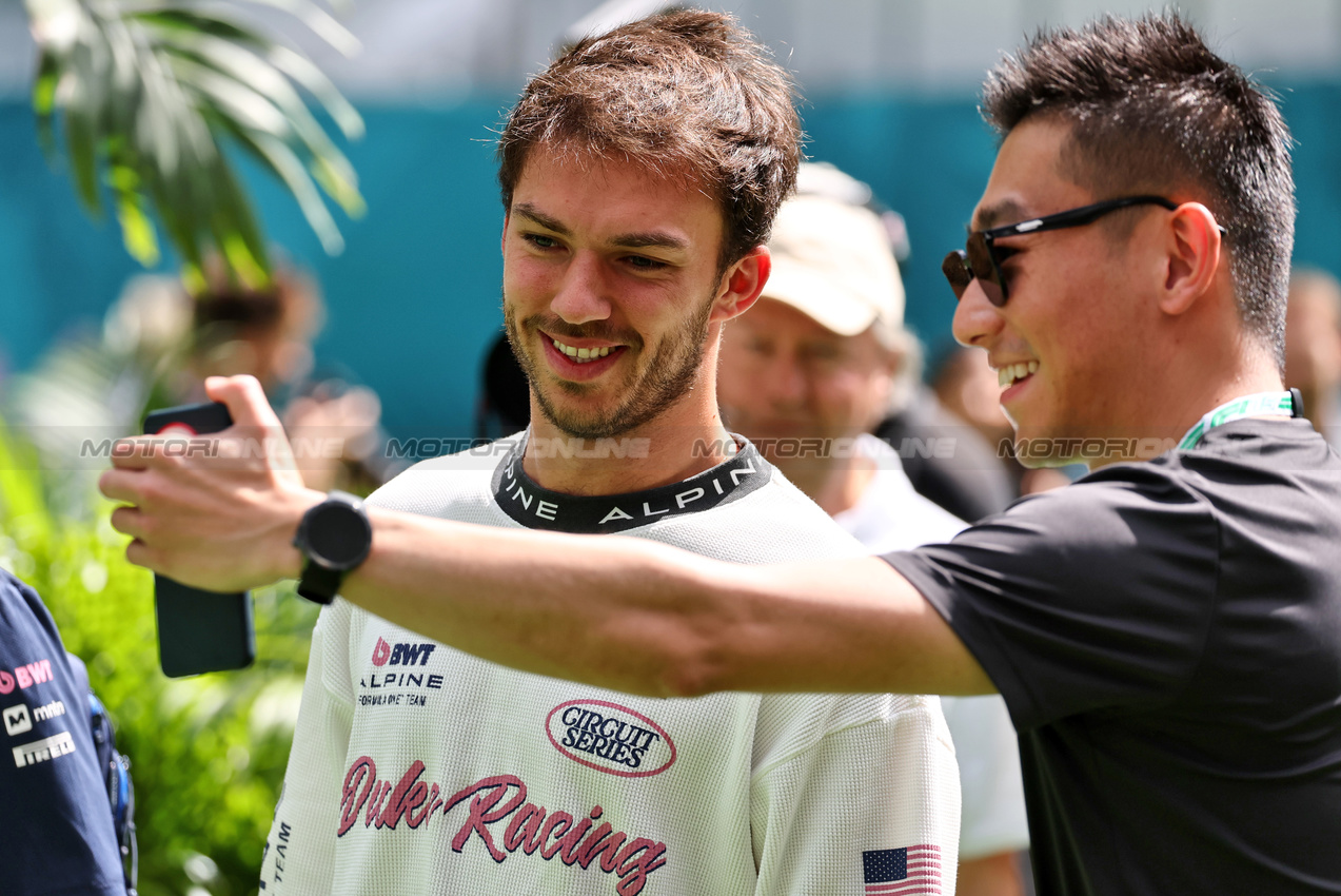 GP MIAMI, Pierre Gasly (FRA) Alpine F1 Team.

01.05.2025. Formula 1 World Championship, Rd 6, Miami Grand Prix, Miami, Florida, USA, Preparation Day.

- www.xpbimages.com, EMail: requests@xpbimages.com © Copyright: Moy / XPB Images