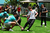 GP MIAMI, Charles Leclerc (MON) Ferrari plays American football with the Miami Dolphons NFL team.

01.05.2025. Formula 1 World Championship, Rd 6, Miami Grand Prix, Miami, Florida, USA, Preparation Day.

- www.xpbimages.com, EMail: requests@xpbimages.com © Copyright: Moy / XPB Images