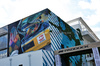 GP MIAMI, Circuit Atmosfera - Paddock Entrance with mural of Ayrton Senna.

01.05.2025. Formula 1 World Championship, Rd 6, Miami Grand Prix, Miami, Florida, USA, Preparation Day.

- www.xpbimages.com, EMail: requests@xpbimages.com © Copyright: Moy / XPB Images