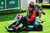 GP MIAMI, Esteban Ocon (FRA) Haas F1 Team in a mini go-kart.

01.05.2025. Formula 1 World Championship, Rd 6, Miami Grand Prix, Miami, Florida, USA, Preparation Day.

- www.xpbimages.com, EMail: requests@xpbimages.com © Copyright: Batchelor / XPB Images