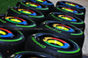 GP MIAMI, Pirelli tyres for McLaren in the paddock.

01.05.2025. Formula 1 World Championship, Rd 6, Miami Grand Prix, Miami, Florida, USA, Preparation Day.

- www.xpbimages.com, EMail: requests@xpbimages.com © Copyright: Moy / XPB Images