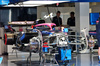 GP MIAMI, Alpine F1 Team A525 being built in the pit garage.

01.05.2025. Formula 1 World Championship, Rd 6, Miami Grand Prix, Miami, Florida, USA, Preparation Day.

- www.xpbimages.com, EMail: requests@xpbimages.com © Copyright: Batchelor / XPB Images