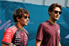 GP MIAMI, (L to R): Andrea Kimi Antonelli (ITA) Mercedes AMG F1 with team mate George Russell (GBR) Mercedes AMG F1.

01.05.2025. Formula 1 World Championship, Rd 6, Miami Grand Prix, Miami, Florida, USA, Preparation Day.

- www.xpbimages.com, EMail: requests@xpbimages.com © Copyright: Moy / XPB Images
