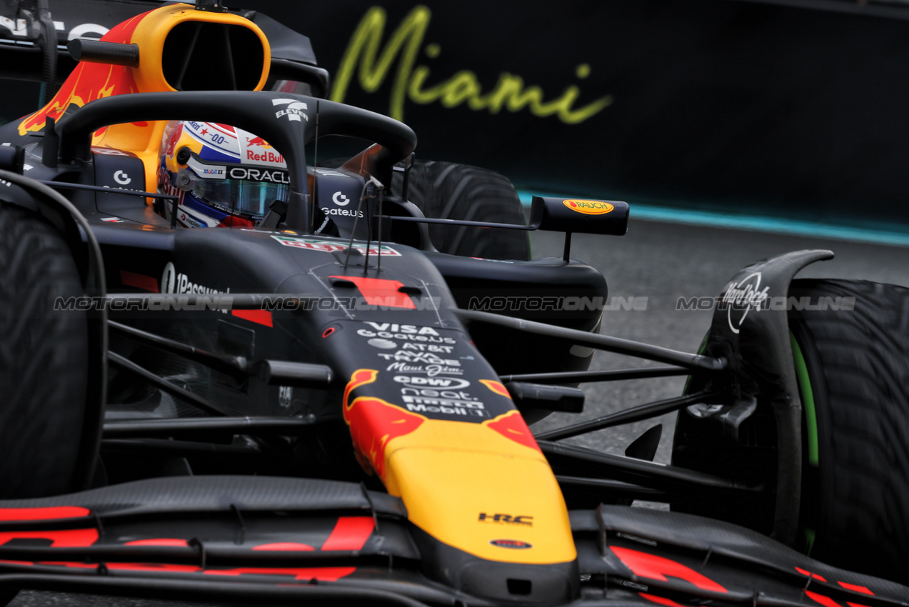 GP MIAMI, Max Verstappen (NLD) Red Bull Racing RB21.

03.05.2025. Formula 1 World Championship, Rd 6, Miami Grand Prix, Miami, Florida, USA, Sprint e Qualifiche Day.

- www.xpbimages.com, EMail: requests@xpbimages.com © Copyright: Charniaux / XPB Images
