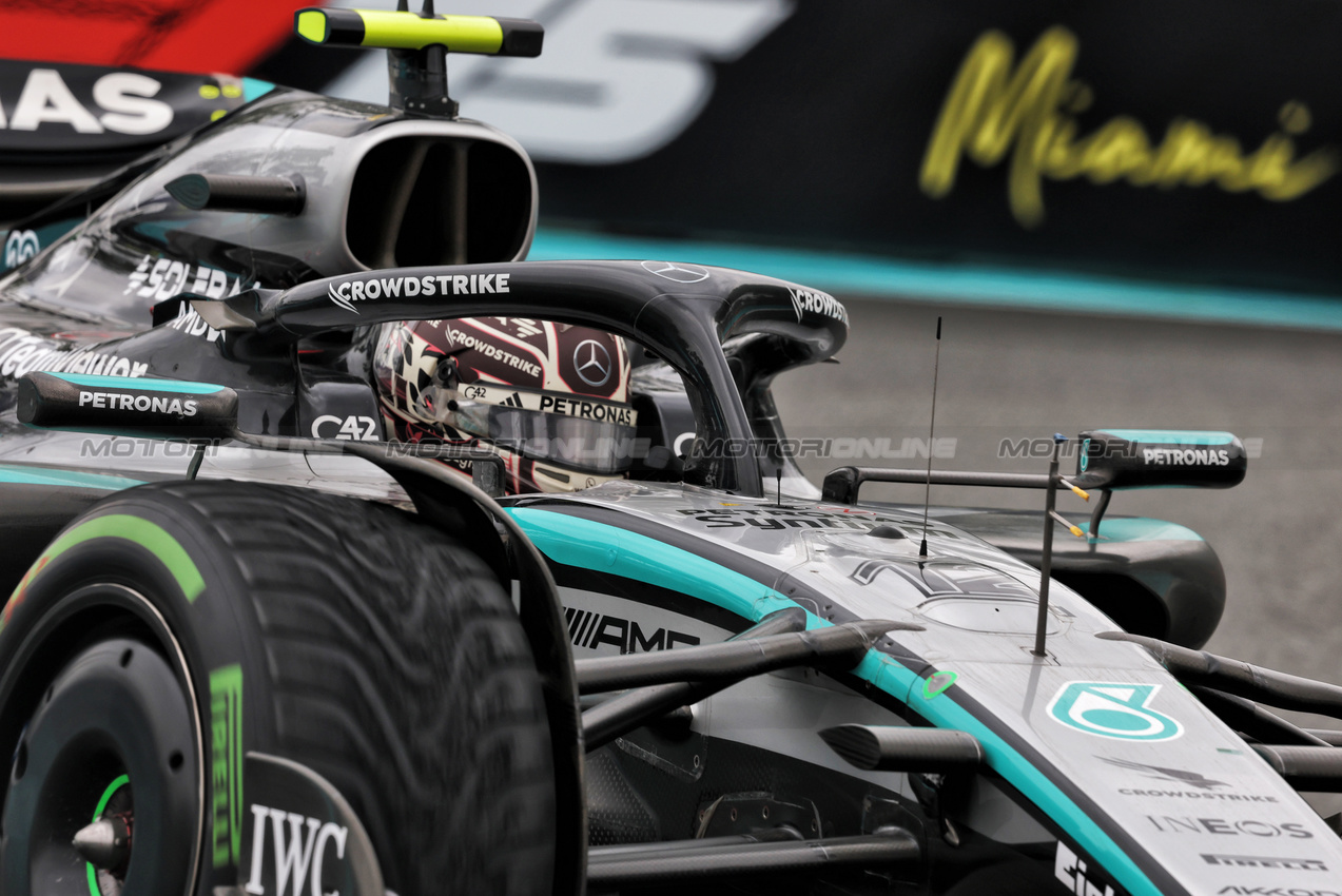 GP MIAMI, Andrea Kimi Antonelli (ITA) Mercedes AMG F1 W16.

03.05.2025. Formula 1 World Championship, Rd 6, Miami Grand Prix, Miami, Florida, USA, Sprint e Qualifiche Day.

- www.xpbimages.com, EMail: requests@xpbimages.com © Copyright: Charniaux / XPB Images