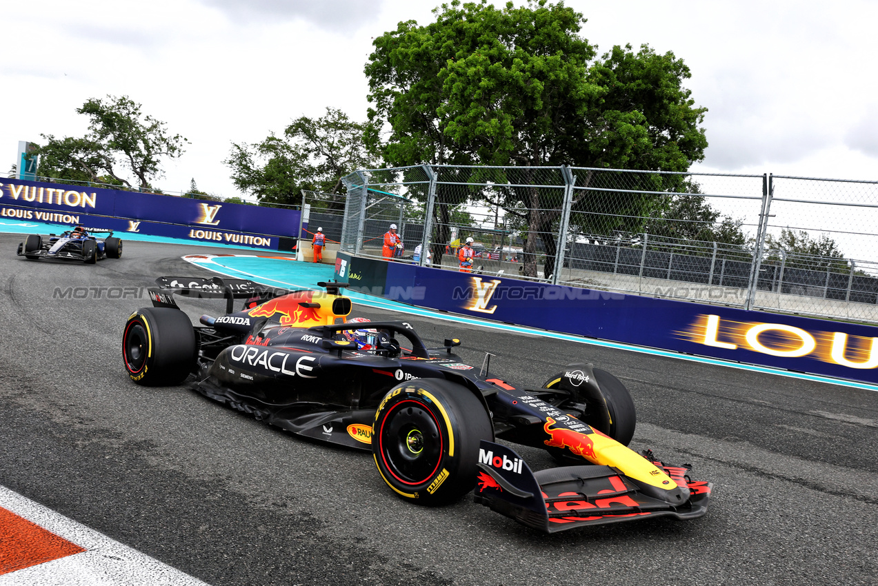 GP MIAMI, Max Verstappen (NLD) Red Bull Racing RB21.

03.05.2025. Formula 1 World Championship, Rd 6, Miami Grand Prix, Miami, Florida, USA, Sprint e Qualifiche Day.

- www.xpbimages.com, EMail: requests@xpbimages.com © Copyright: Charniaux / XPB Images