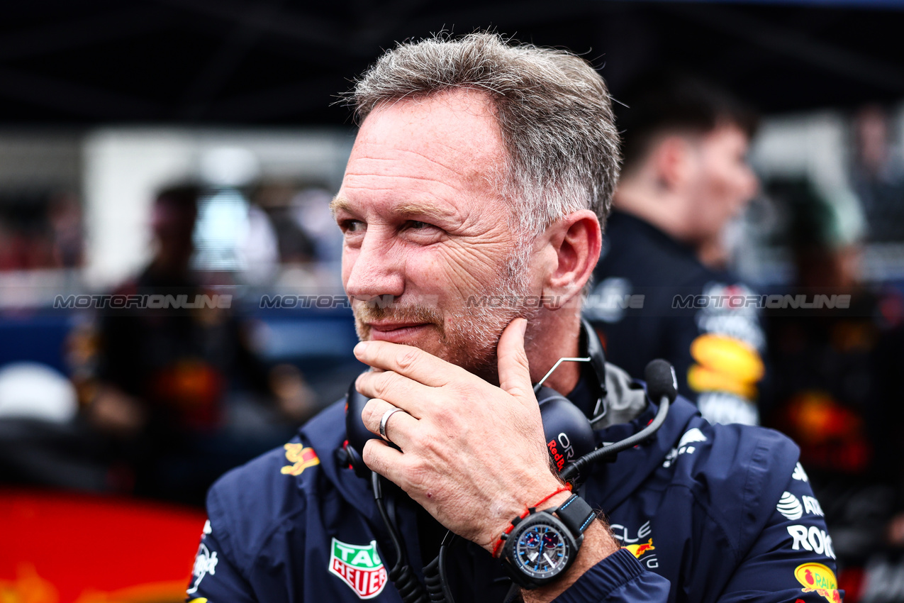 GP MIAMI, Christian Horner (GBR), Red Bull Racing Team Principal  
03.05.2025. Formula 1 World Championship, Rd 6, Miami Grand Prix, Miami, Florida, USA, Sprint e Qualifiche Day.
- www.xpbimages.com, EMail: requests@xpbimages.com © Copyright: Charniaux / XPB Images