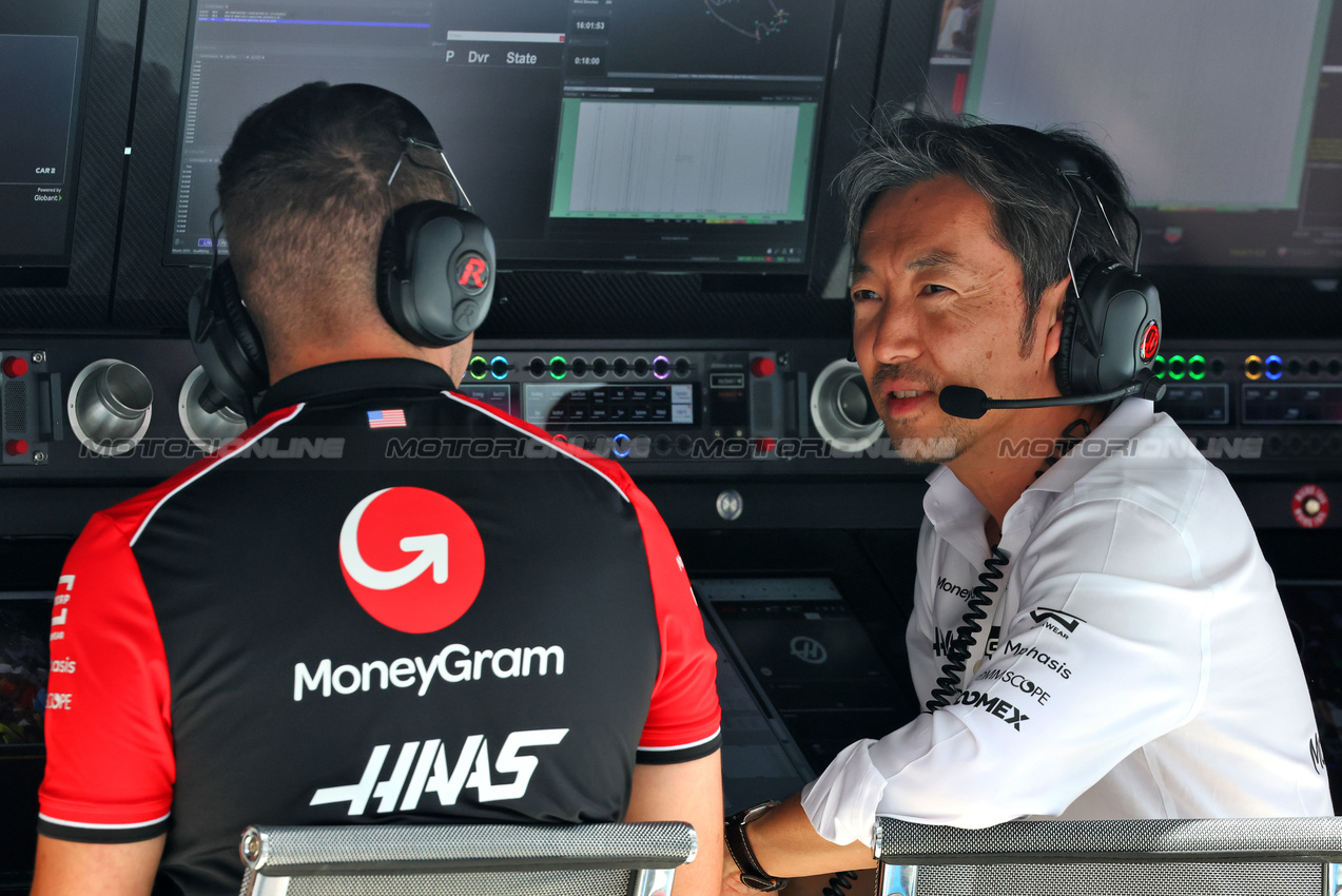 GP MIAMI, Ayao Komatsu (JPN) Haas F1 Team Principal.

03.05.2025. Formula 1 World Championship, Rd 6, Miami Grand Prix, Miami, Florida, USA, Sprint e Qualifiche Day.

- www.xpbimages.com, EMail: requests@xpbimages.com © Copyright: Batchelor / XPB Images