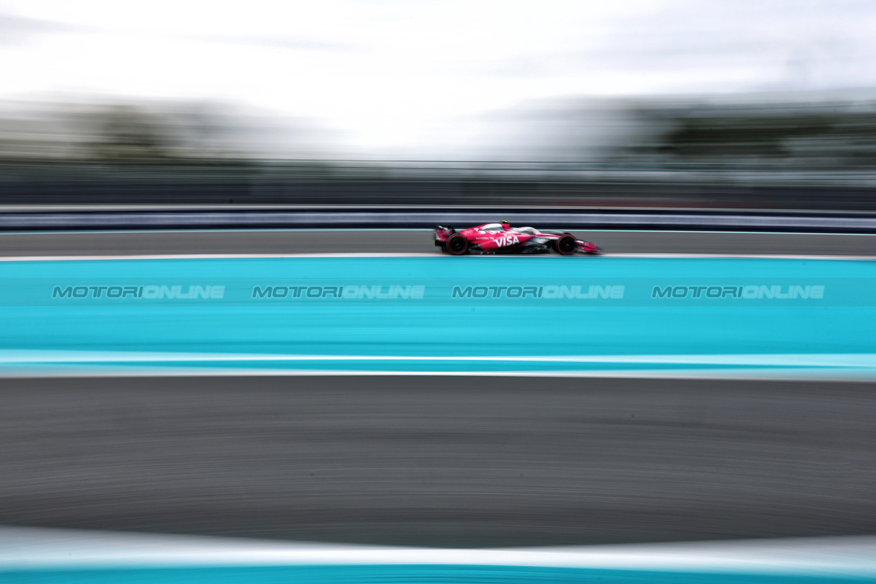 GP MIAMI, Liam Lawson (NZL) Racing Bulls VCARB 02.

03.05.2025. Formula 1 World Championship, Rd 6, Miami Grand Prix, Miami, Florida, USA, Sprint e Qualifiche Day.

- www.xpbimages.com, EMail: requests@xpbimages.com © Copyright: Charniaux / XPB Images