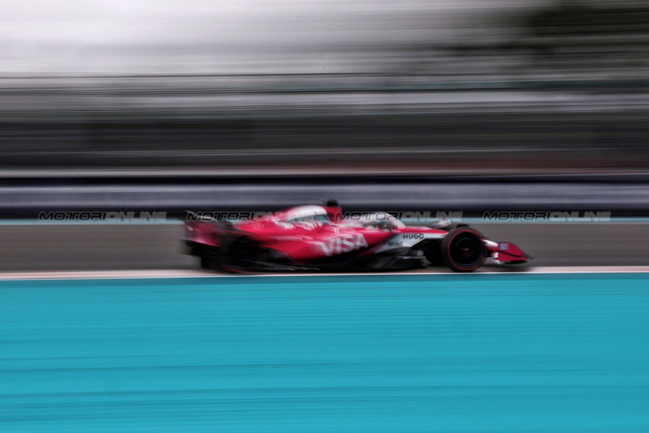 GP MIAMI, Isack Hadjar (FRA) Racing Bulls VCARB 02.

03.05.2025. Formula 1 World Championship, Rd 6, Miami Grand Prix, Miami, Florida, USA, Sprint e Qualifiche Day.

- www.xpbimages.com, EMail: requests@xpbimages.com © Copyright: Charniaux / XPB Images