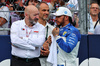 GP MIAMI, Third placed Lewis Hamilton (GBR) Ferrari (Right) in Sprint parc ferme.

03.05.2025. Formula 1 World Championship, Rd 6, Miami Grand Prix, Miami, Florida, USA, Sprint e Qualifiche Day.

- www.xpbimages.com, EMail: requests@xpbimages.com © Copyright: Moy / XPB Images