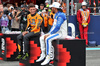 GP MIAMI, (L to R): Sprint winner Lando Norris (GBR) McLaren in parc ferme with third placed Lewis Hamilton (GBR) Ferrari. 

03.05.2025. Formula 1 World Championship, Rd 6, Miami Grand Prix, Miami, Florida, USA, Sprint e Qualifiche Day.

- www.xpbimages.com, EMail: requests@xpbimages.com © Copyright: Bearne / XPB Images