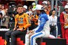 GP MIAMI, (L to R): Sprint winner Lando Norris (GBR) McLaren in parc ferme with third placed Lewis Hamilton (GBR) Ferrari. 

03.05.2025. Formula 1 World Championship, Rd 6, Miami Grand Prix, Miami, Florida, USA, Sprint e Qualifiche Day.

- www.xpbimages.com, EMail: requests@xpbimages.com © Copyright: Bearne / XPB Images