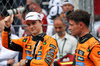 GP MIAMI, (L to R): Oscar Piastri (AUS) McLaren celebrates his second position in Sprint parc ferme with team mate e winner Lando Norris (GBR) McLaren.

03.05.2025. Formula 1 World Championship, Rd 6, Miami Grand Prix, Miami, Florida, USA, Sprint e Qualifiche Day.

- www.xpbimages.com, EMail: requests@xpbimages.com © Copyright: Bearne / XPB Images