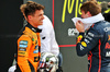 GP MIAMI, (L to R): Second placed Lando Norris (GBR) McLaren in qualifying parc ferme with pole sitter Max Verstappen (NLD) Red Bull Racing.

03.05.2025. Formula 1 World Championship, Rd 6, Miami Grand Prix, Miami, Florida, USA, Sprint e Qualifiche Day.

- www.xpbimages.com, EMail: requests@xpbimages.com © Copyright: Batchelor / XPB Images