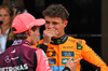 GP MIAMI, (L to R): Andrea Kimi Antonelli (ITA) Mercedes AMG F1 with Lando Norris (GBR) McLaren in qualifying parc ferme.

03.05.2025. Formula 1 World Championship, Rd 6, Miami Grand Prix, Miami, Florida, USA, Sprint e Qualifiche Day.

- www.xpbimages.com, EMail: requests@xpbimages.com © Copyright: Batchelor / XPB Images