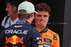 GP MIAMI, Lando Norris (GBR) McLaren with Max Verstappen (NLD) Red Bull Racing in qualifying parc ferme.

03.05.2025. Formula 1 World Championship, Rd 6, Miami Grand Prix, Miami, Florida, USA, Sprint e Qualifiche Day.

- www.xpbimages.com, EMail: requests@xpbimages.com © Copyright: Moy / XPB Images