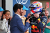 GP MIAMI, (L to R): Mohammed Bin Sulayem (UAE) FIA President with pole sitter Max Verstappen (NLD) Red Bull Racing in qualifying parc ferme.

03.05.2025. Formula 1 World Championship, Rd 6, Miami Grand Prix, Miami, Florida, USA, Sprint e Qualifiche Day.

- www.xpbimages.com, EMail: requests@xpbimages.com © Copyright: Moy / XPB Images