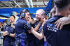 GP MIAMI, Pierluigi (Gigi) Della Bona (ITA) Atlassian Williams Racing Performance Coach celebrates sixth position in qualifying for Carlos Sainz (ESP) Atlassian Williams Racing with the team.

03.05.2025. Formula 1 World Championship, Rd 6, Miami Grand Prix, Miami, Florida, USA, Sprint e Qualifiche Day.

- www.xpbimages.com, EMail: requests@xpbimages.com © Copyright: Bearne / XPB Images