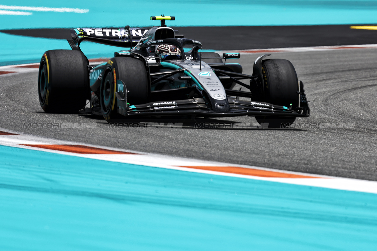 GP MIAMI, Andrea Kimi Antonelli (ITA) Mercedes AMG F1 W16.

02.05.2025. Formula 1 World Championship, Rd 6, Miami Grand Prix, Miami, Florida, USA, Sprint Qualifiche Day.

- www.xpbimages.com, EMail: requests@xpbimages.com © Copyright: Bearne / XPB Images