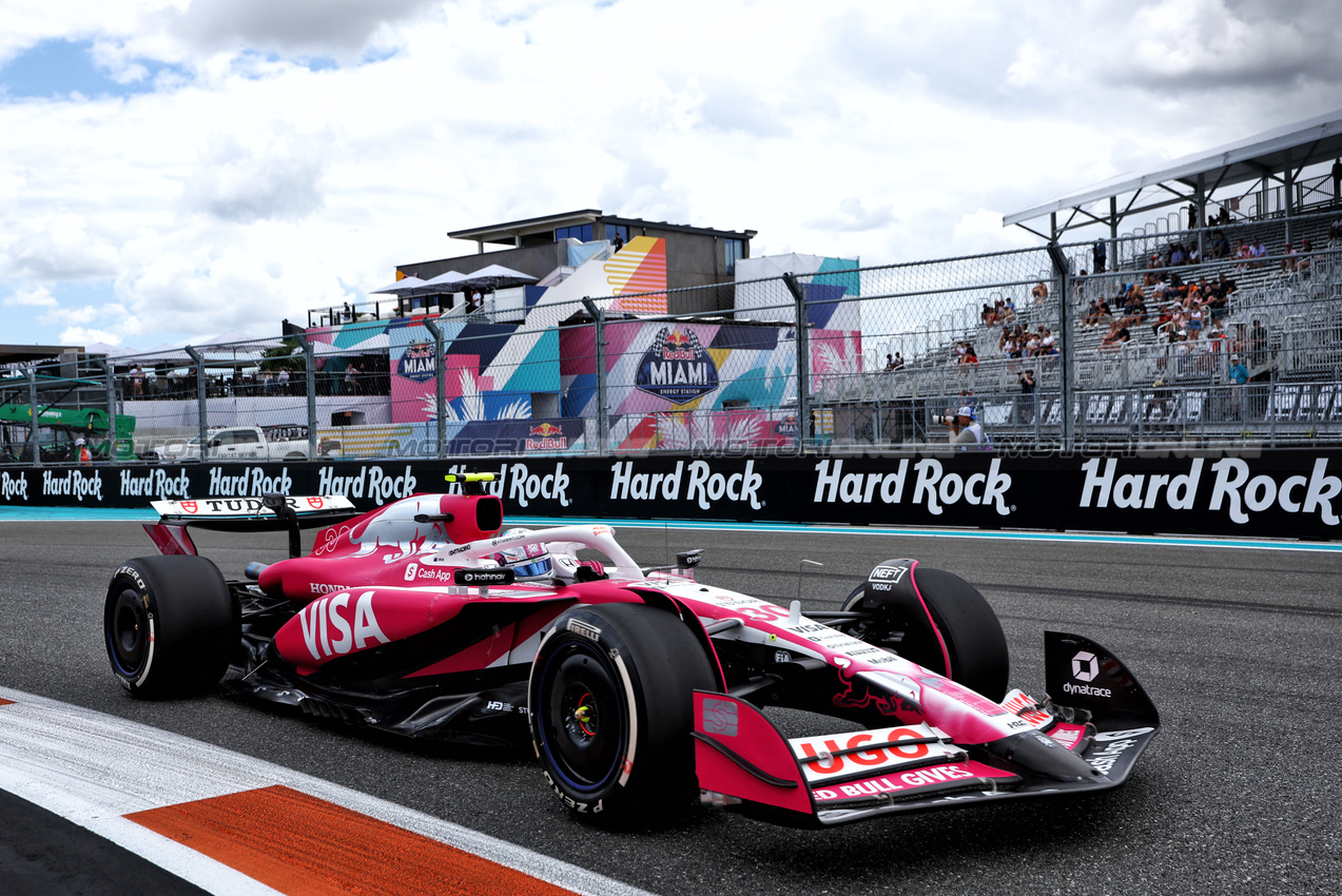 GP MIAMI, Liam Lawson (NZL) Racing Bulls VCARB 02.

02.05.2025. Formula 1 World Championship, Rd 6, Miami Grand Prix, Miami, Florida, USA, Sprint Qualifiche Day.

- www.xpbimages.com, EMail: requests@xpbimages.com © Copyright: Charniaux / XPB Images