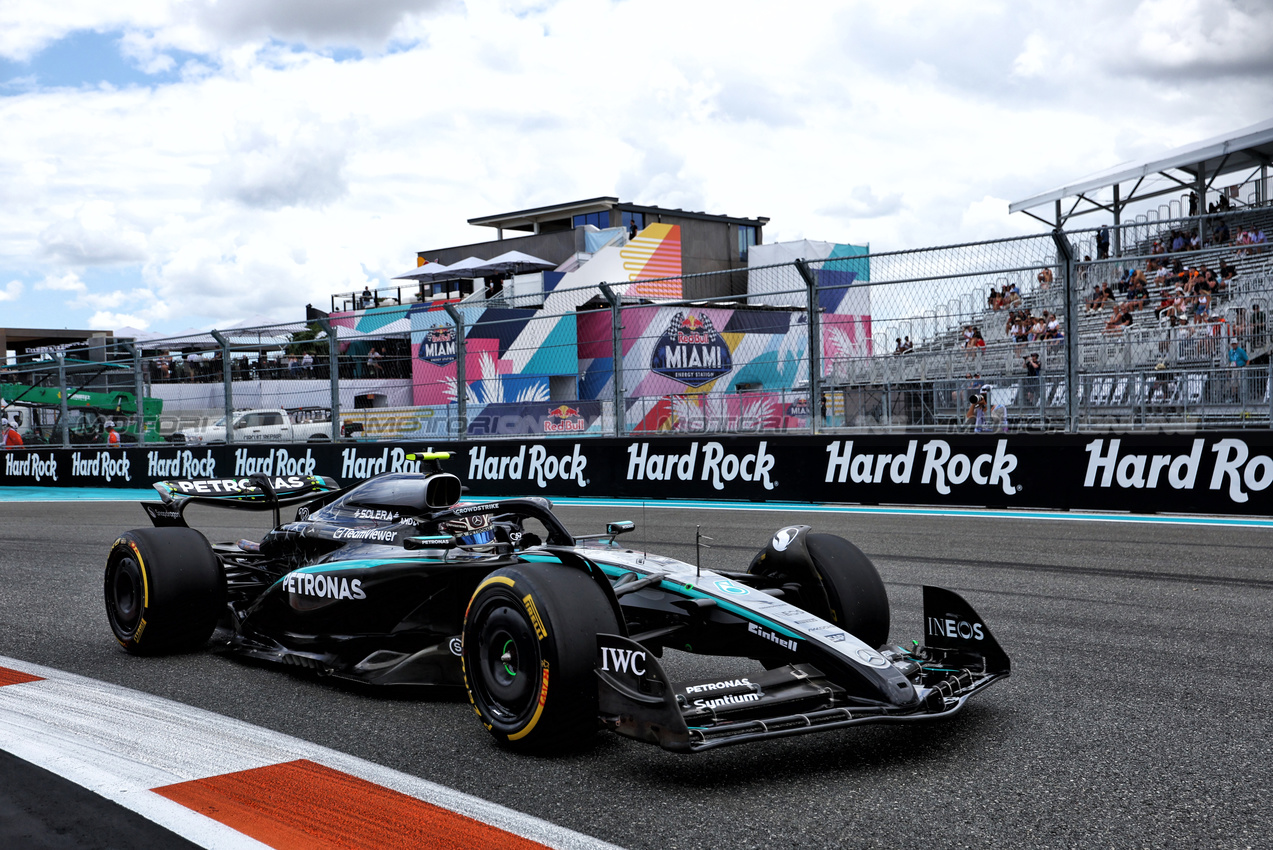 GP MIAMI, Andrea Kimi Antonelli (ITA) Mercedes AMG F1 W16.

02.05.2025. Formula 1 World Championship, Rd 6, Miami Grand Prix, Miami, Florida, USA, Sprint Qualifiche Day.

- www.xpbimages.com, EMail: requests@xpbimages.com © Copyright: Charniaux / XPB Images
