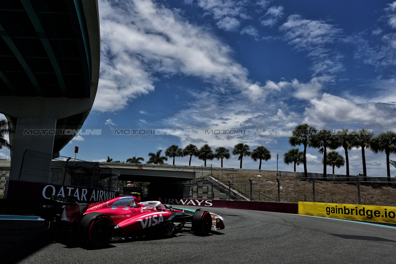 GP MIAMI, Liam Lawson (NZL) Racing Bulls VCARB 02.

02.05.2025. Formula 1 World Championship, Rd 6, Miami Grand Prix, Miami, Florida, USA, Sprint Qualifiche Day.

- www.xpbimages.com, EMail: requests@xpbimages.com © Copyright: Charniaux / XPB Images