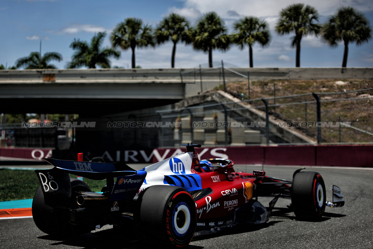 GP MIAMI, Charles Leclerc (MON) Ferrari SF-25.

02.05.2025. Formula 1 World Championship, Rd 6, Miami Grand Prix, Miami, Florida, USA, Sprint Qualifiche Day.

- www.xpbimages.com, EMail: requests@xpbimages.com © Copyright: Charniaux / XPB Images