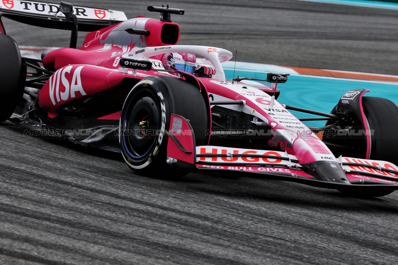 GP MIAMI, Isack Hadjar (FRA) Racing Bulls VCARB 02.

02.05.2025. Formula 1 World Championship, Rd 6, Miami Grand Prix, Miami, Florida, USA, Sprint Qualifiche Day.

- www.xpbimages.com, EMail: requests@xpbimages.com © Copyright: Charniaux / XPB Images