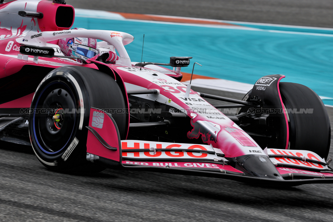GP MIAMI, Isack Hadjar (FRA) Racing Bulls VCARB 02.

02.05.2025. Formula 1 World Championship, Rd 6, Miami Grand Prix, Miami, Florida, USA, Sprint Qualifiche Day.

- www.xpbimages.com, EMail: requests@xpbimages.com © Copyright: Charniaux / XPB Images