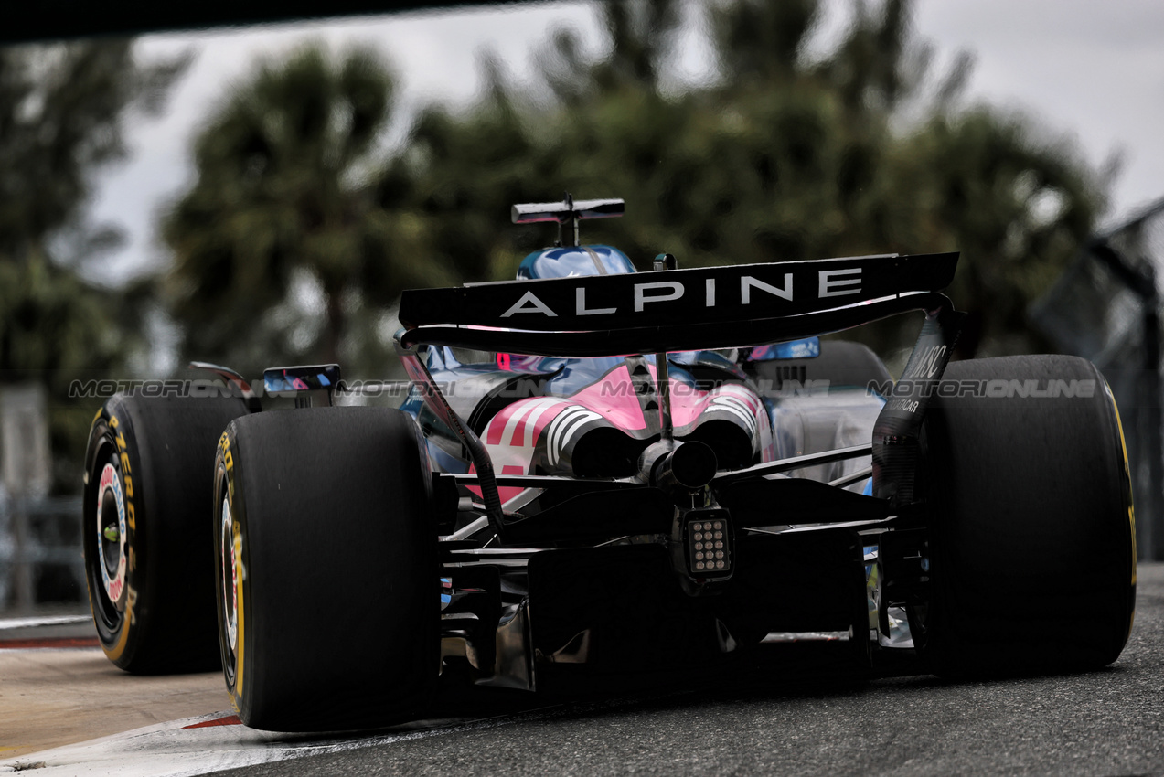GP MIAMI, Pierre Gasly (FRA) Alpine F1 Team A525.

02.05.2025. Formula 1 World Championship, Rd 6, Miami Grand Prix, Miami, Florida, USA, Sprint Qualifiche Day.

- www.xpbimages.com, EMail: requests@xpbimages.com © Copyright: Charniaux / XPB Images