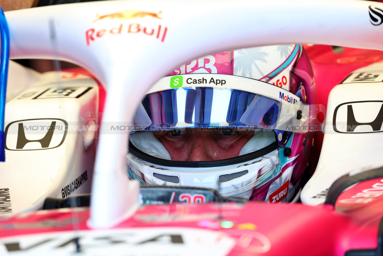 GP MIAMI, Isack Hadjar (FRA) Racing Bulls VCARB 02.

02.05.2025. Formula 1 World Championship, Rd 6, Miami Grand Prix, Miami, Florida, USA, Sprint Qualifiche Day.

- www.xpbimages.com, EMail: requests@xpbimages.com © Copyright: Batchelor / XPB Images