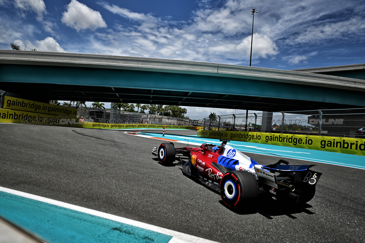 GP MIAMI, Charles Leclerc (MON) Ferrari SF-25.

02.05.2025. Formula 1 World Championship, Rd 6, Miami Grand Prix, Miami, Florida, USA, Sprint Qualifiche Day.

- www.xpbimages.com, EMail: requests@xpbimages.com © Copyright: Price / XPB Images