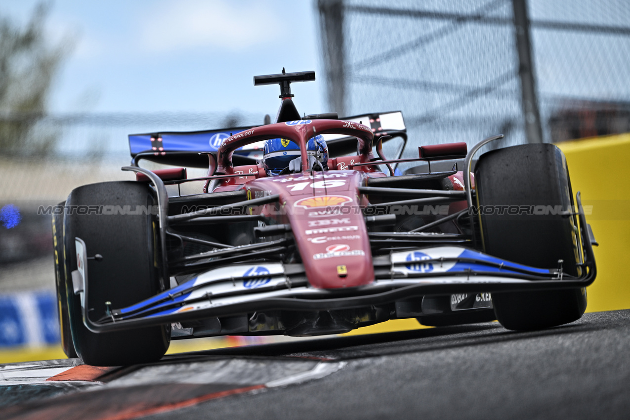 GP MIAMI, Charles Leclerc (MON) Ferrari SF-25.

02.05.2025. Formula 1 World Championship, Rd 6, Miami Grand Prix, Miami, Florida, USA, Sprint Qualifiche Day.

- www.xpbimages.com, EMail: requests@xpbimages.com © Copyright: Price / XPB Images