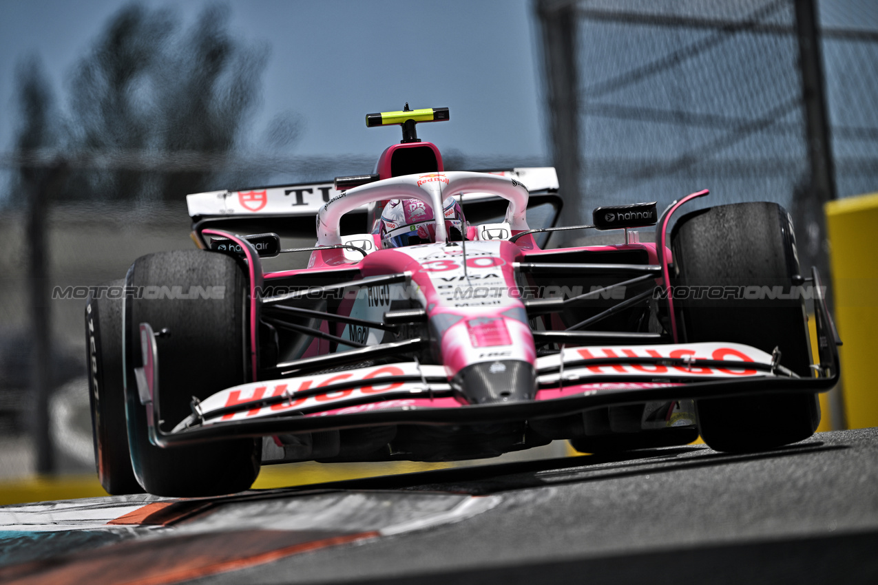 GP MIAMI, Liam Lawson (NZL) Racing Bulls VCARB 02.

02.05.2025. Formula 1 World Championship, Rd 6, Miami Grand Prix, Miami, Florida, USA, Sprint Qualifiche Day.

- www.xpbimages.com, EMail: requests@xpbimages.com © Copyright: Price / XPB Images