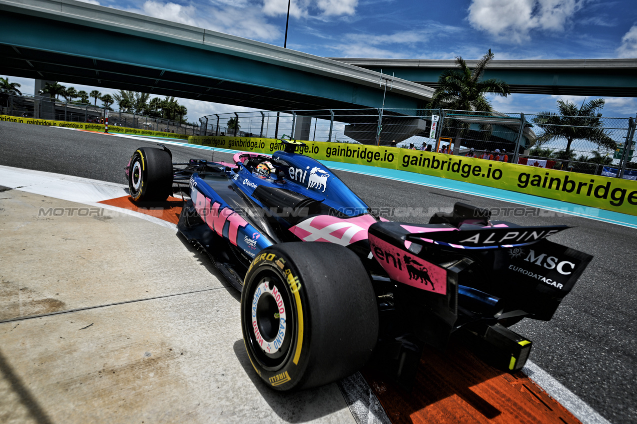 GP MIAMI, Jack Doohan (AUS) Alpine F1 Team A525.

02.05.2025. Formula 1 World Championship, Rd 6, Miami Grand Prix, Miami, Florida, USA, Sprint Qualifiche Day.

- www.xpbimages.com, EMail: requests@xpbimages.com © Copyright: Price / XPB Images