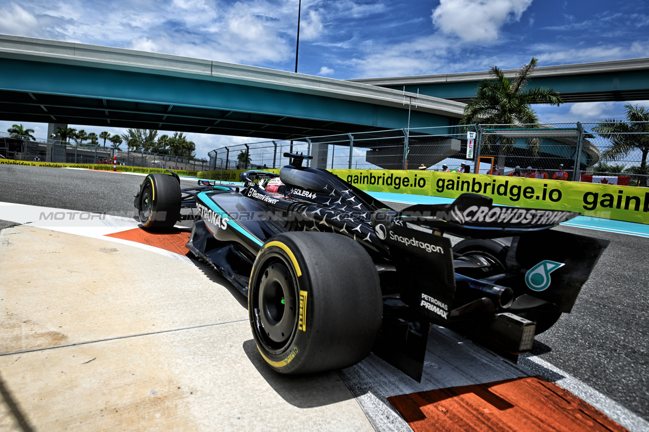 GP MIAMI, George Russell (GBR) Mercedes AMG F1 W16.



02.05.2025. Formula 1 World Championship, Rd 6, Miami Grand Prix, Miami, Florida, USA, Sprint Qualifiche Day.

- www.xpbimages.com, EMail: requests@xpbimages.com © Copyright: Price / XPB Images