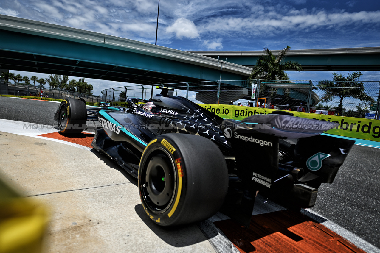 GP MIAMI, Andrea Kimi Antonelli (ITA) Mercedes AMG F1 W16.

02.05.2025. Formula 1 World Championship, Rd 6, Miami Grand Prix, Miami, Florida, USA, Sprint Qualifiche Day.

- www.xpbimages.com, EMail: requests@xpbimages.com © Copyright: Price / XPB Images
