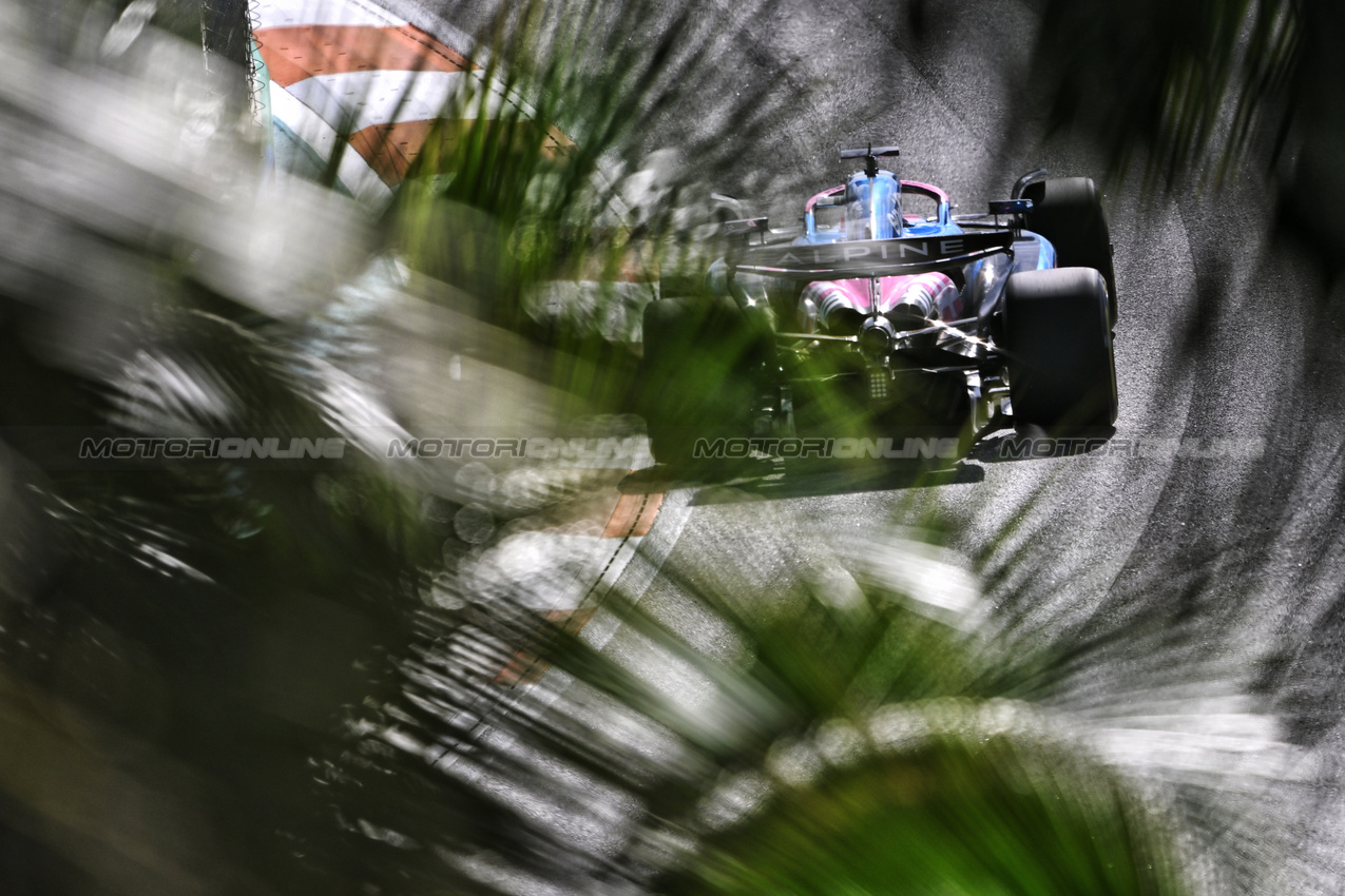 GP MIAMI, Pierre Gasly (FRA) Alpine F1 Team A525.

02.05.2025. Formula 1 World Championship, Rd 6, Miami Grand Prix, Miami, Florida, USA, Sprint Qualifiche Day.

- www.xpbimages.com, EMail: requests@xpbimages.com © Copyright: Price / XPB Images
