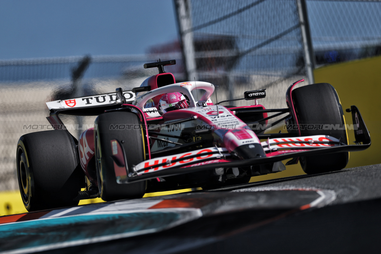 GP MIAMI, Isack Hadjar (FRA) Racing Bulls VCARB 02.

02.05.2025. Formula 1 World Championship, Rd 6, Miami Grand Prix, Miami, Florida, USA, Sprint Qualifiche Day.

- www.xpbimages.com, EMail: requests@xpbimages.com © Copyright: Charniaux / XPB Images