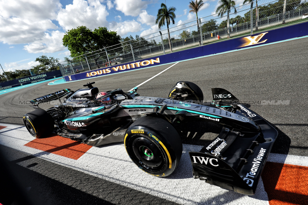 GP MIAMI, Andrea Kimi Antonelli (ITA) Mercedes AMG F1 W16.

02.05.2025. Formula 1 World Championship, Rd 6, Miami Grand Prix, Miami, Florida, USA, Sprint Qualifiche Day.

- www.xpbimages.com, EMail: requests@xpbimages.com © Copyright: Bearne / XPB Images